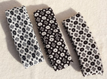 Load image into Gallery viewer, Headbands with 'Crown and the Goose Eye' pattern