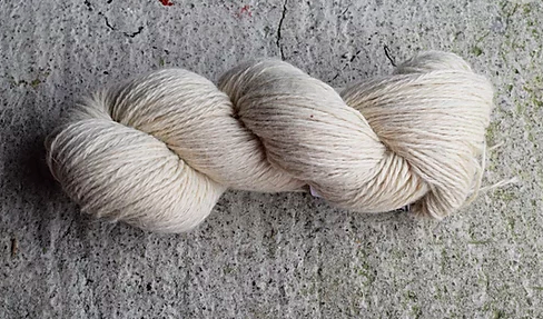 White faroese yarn